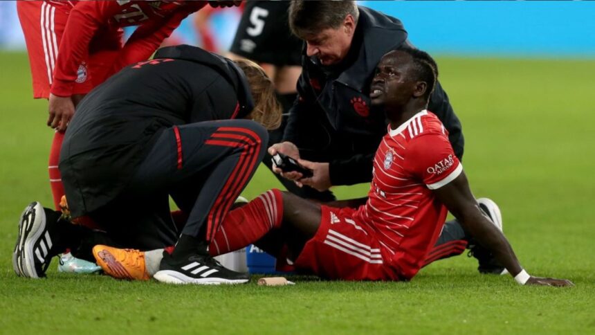 Les blessures au footballe