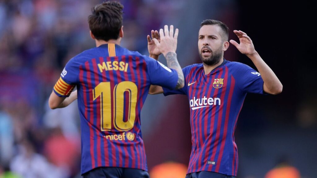 Lionel Messi rend hommage à Jordi Alba après l’annonce de sa retraite