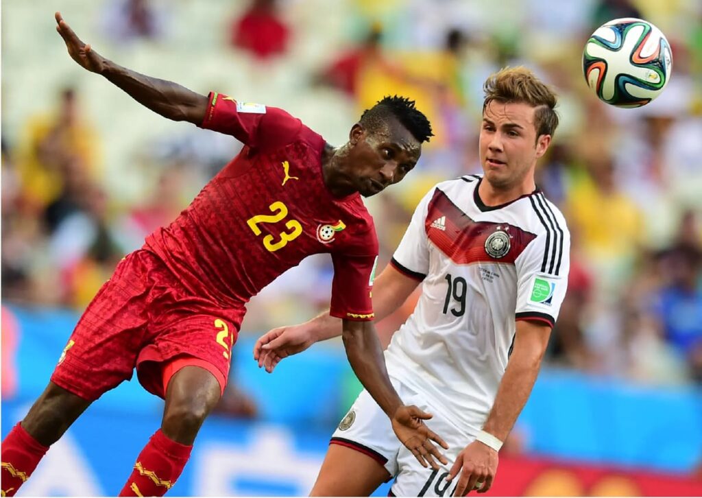 duels entre Europe Afrique comme icidu match poule Ghana Allemagne Mondial 2014 Bresil 21 2014 Fortaleza 0 1 1