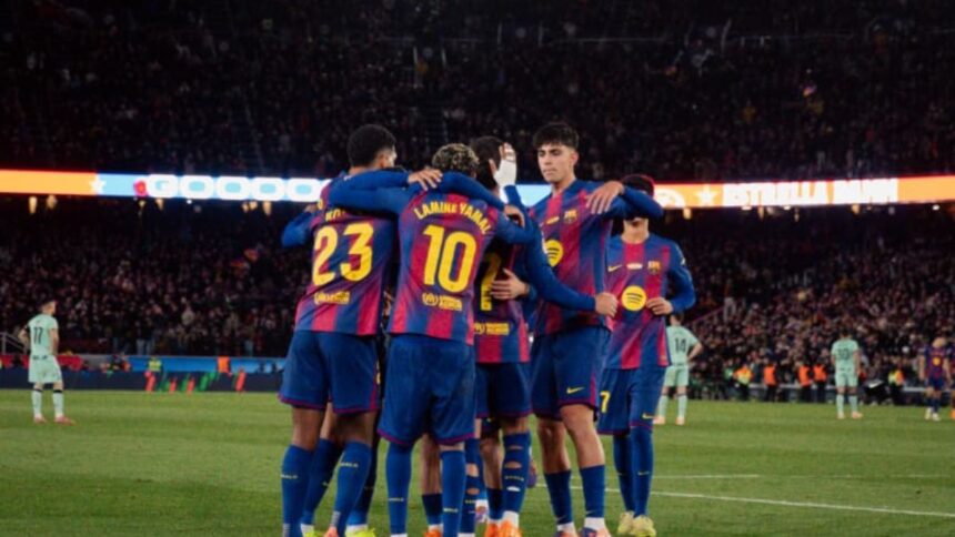 Liga : le Barça corrige Bilbao 4-0 pour son retour au Camp Nou