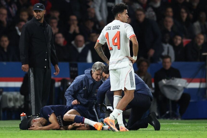 Blessure d'Achraf Hakimi