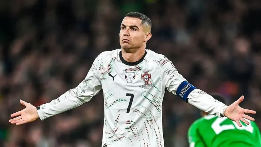 Carton rouge de Ronaldo