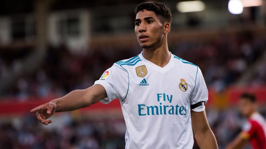 Hakimi au Real madrid