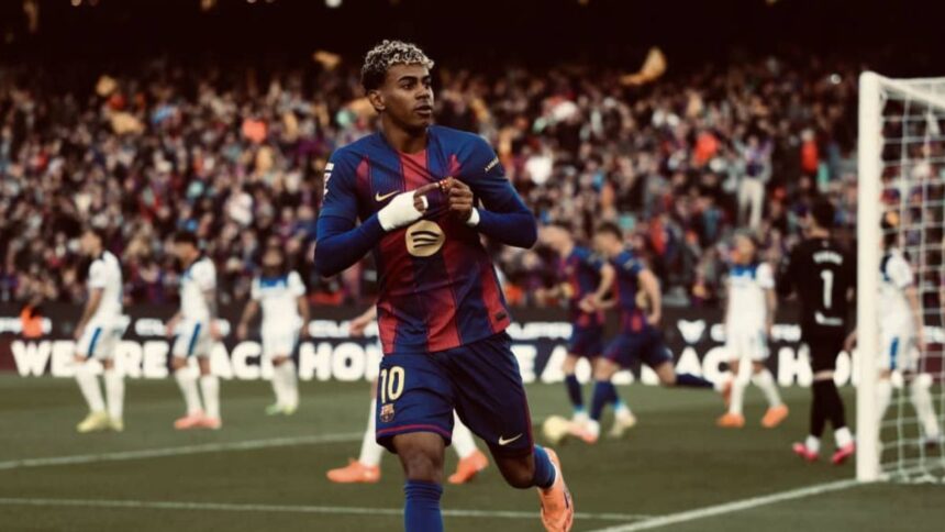 Barça : Premier but de Yamal au Camp Nou, le prodige écrit l'histoire