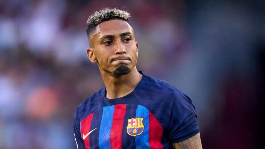 Raphinha montre sa déception pour le Ballon d'Or 2025