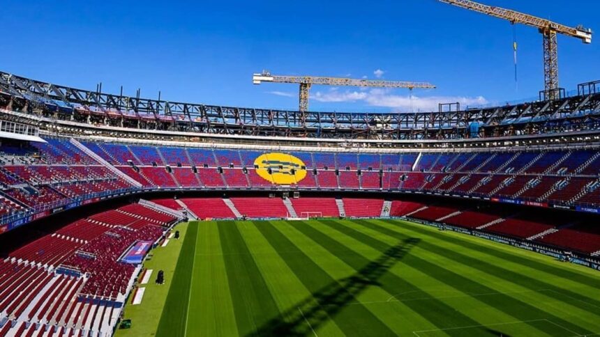 Retour du barça au Camp Nou