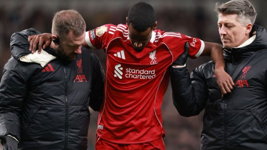 Liverpool : grosse blessure d'Alexander Isak, le suédois subi une double fracture