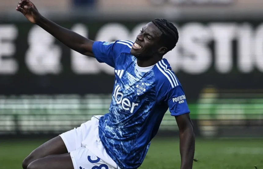 Blessure d'Assane Diao
