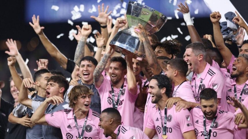 Lionel Messi et Inter Miami champion de MLS pour la première fois de son histoire