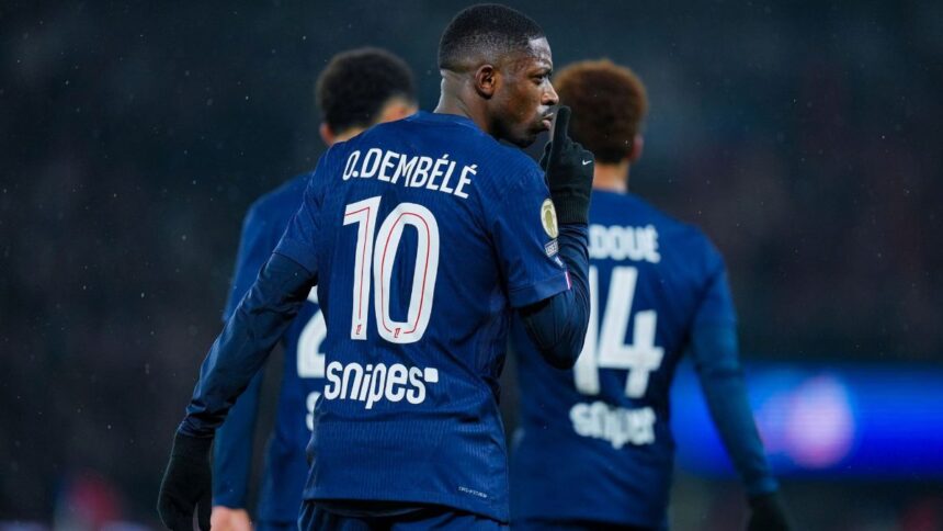 Ligue 1 : le but de Dembélé contre Lille, un chef-d'œuvre du meilleur joueur du monde