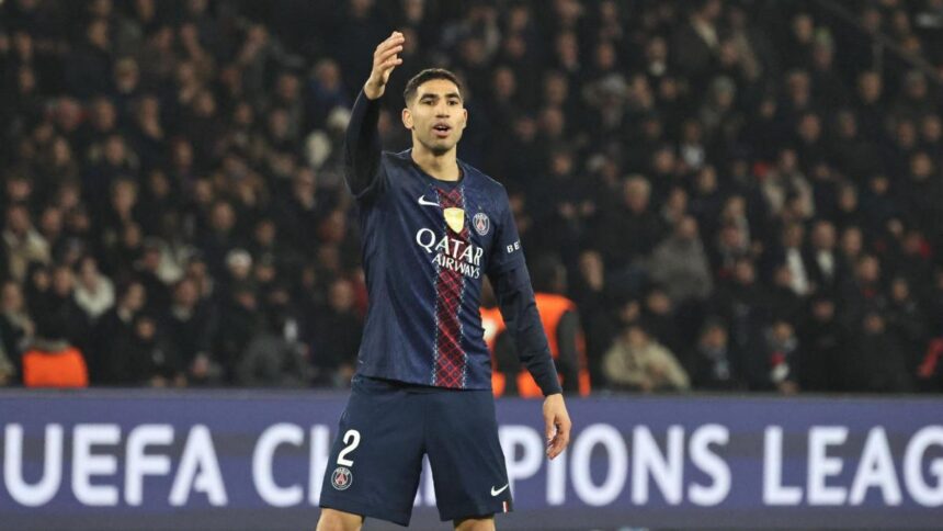 Achraf Hakimi devant la cour