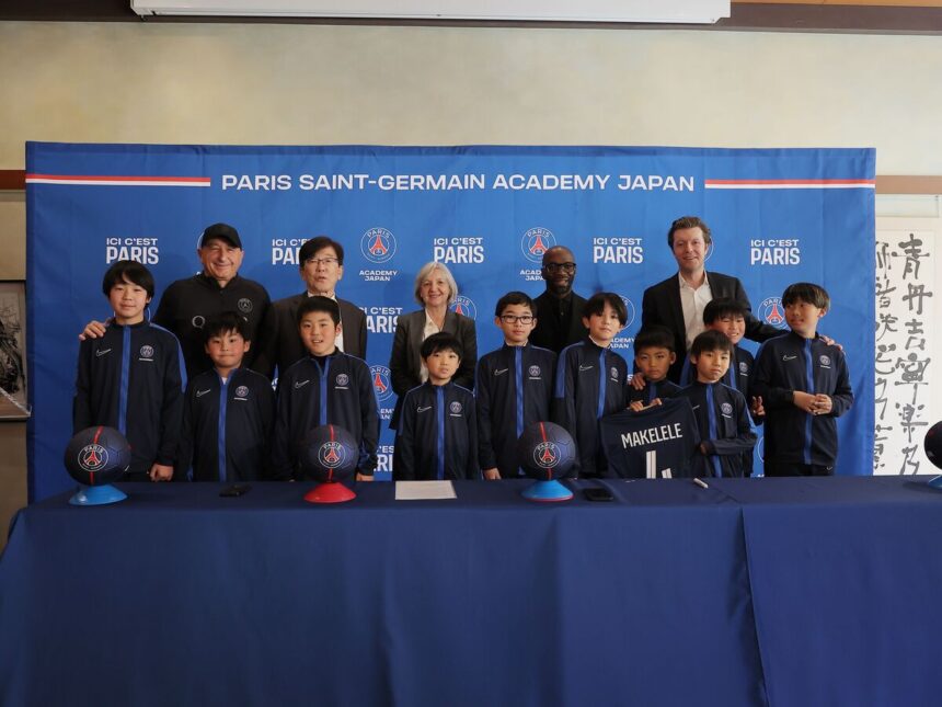 Le PSG Academy Japan relancé avec 5 nouvelles écoles
